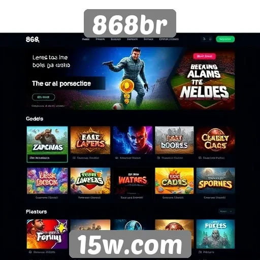 Análise das funcionalidades do site 868br